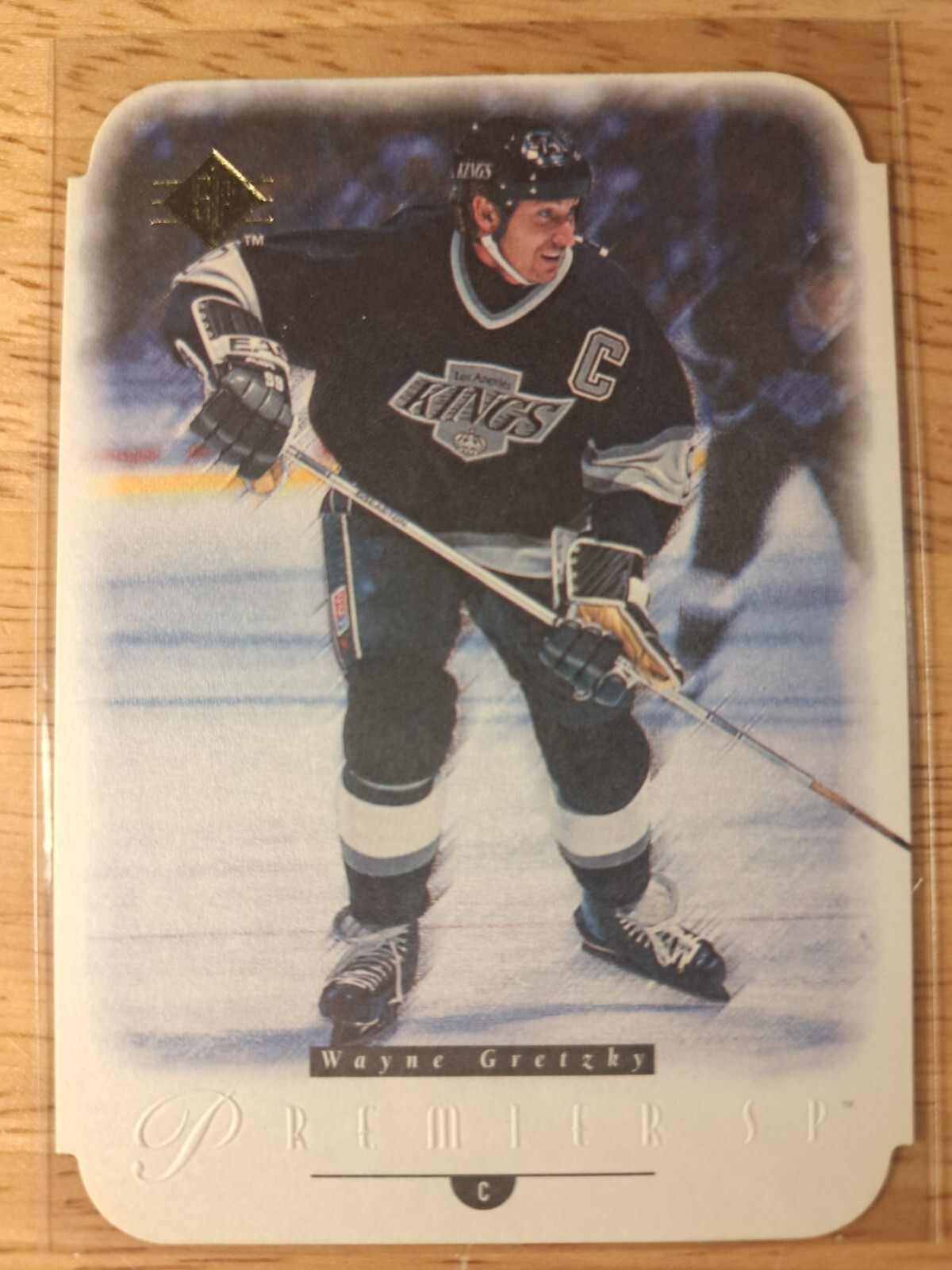 1994-95 SP PREMIER DIE CUT #17 WAYNE GRETZKY HOCKEY