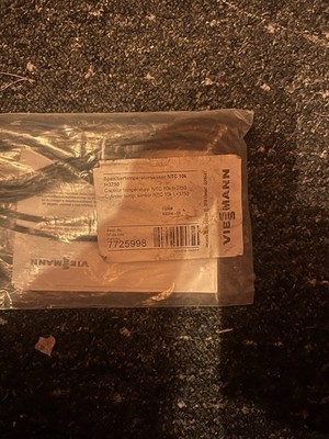 Viessmann Speichertemperatusensor NTC 10k l=3750mm 7725998