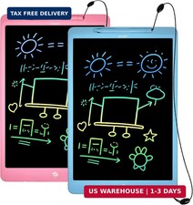 2-Pack 16" LCD Writing Tablet, Electronic Drawing Board with Stylus, One-Click E