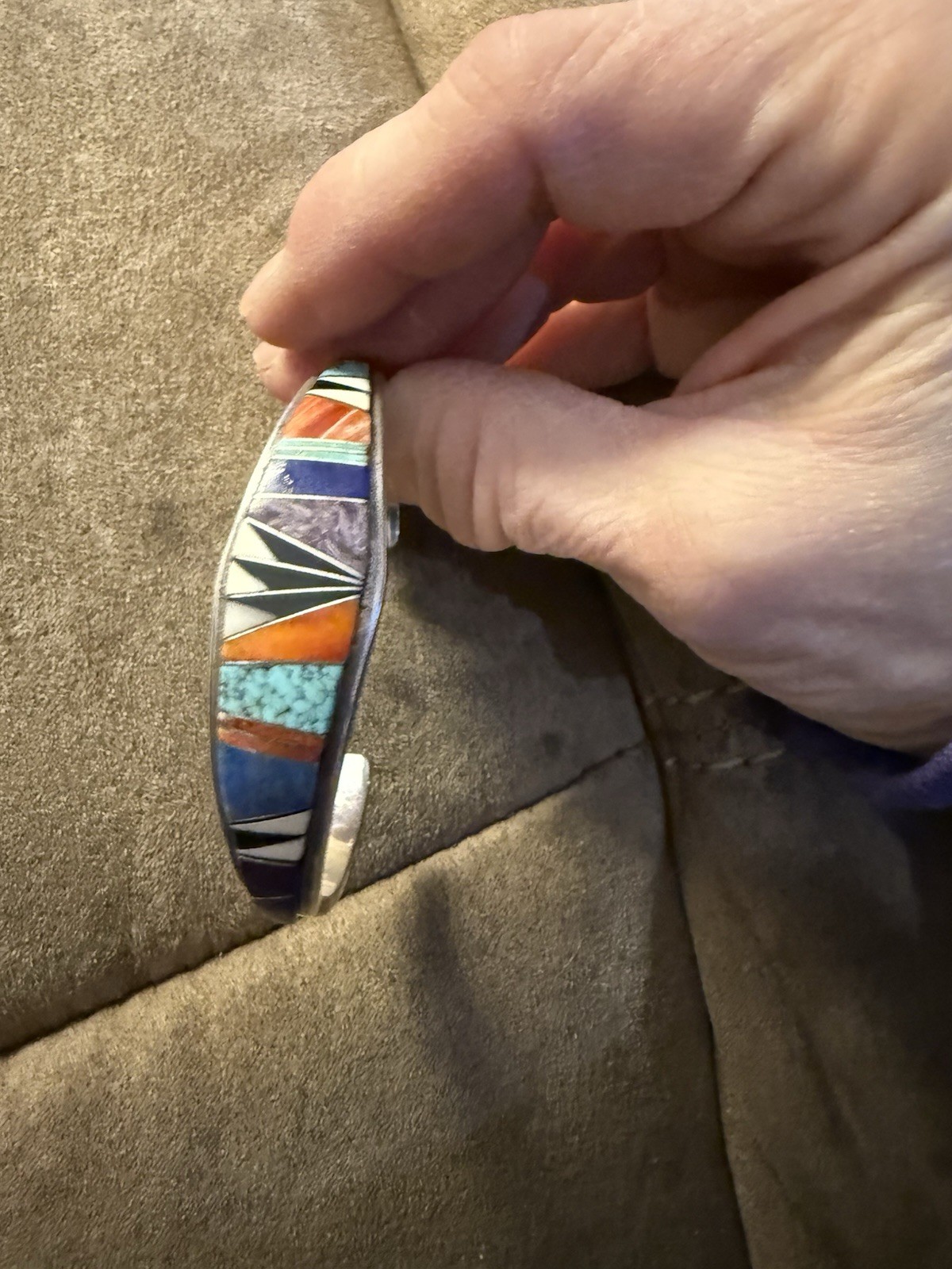 Multicolor Native American Bracelet. - image 2
