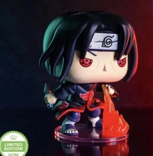 Funko POP! Ultra Itachi Uchiha Fireball Jutsu Naruto #1842 + Protector In Hand🔥