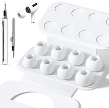 4 Pairs Replacement Ear Tips for Airpods Pro 2Nd/1St Generation with Portable St