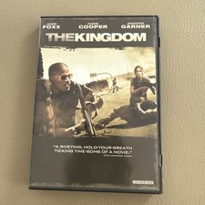 The Kingdom DVD, 2007 Jamie Foxx Chris Cooper Jennifer Garner Widescreen