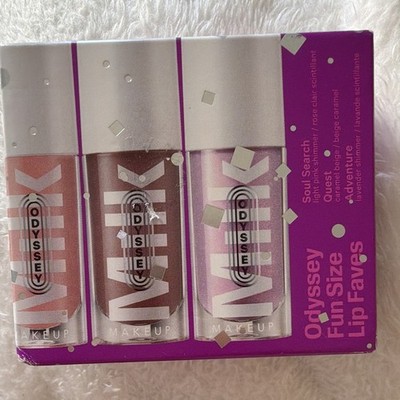 Milk Makeup Odyssey Fun Size Lip Faves Mini Liquid Lip Gloss Set Shimmer Shine