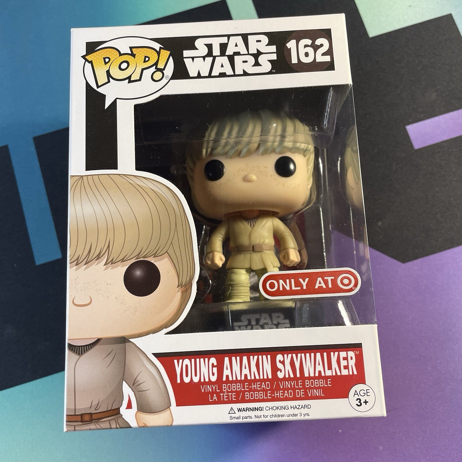 FUNKO POP! STAR WARS YOUNG ANAKIN SKYWALKER #162 Target Exclusive