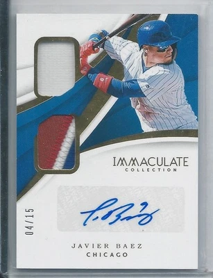 Javier Baez Autographed Baseball Cards for sale | eBay