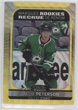2021 O-Pee-Chee Platinum Marquee Rookies Neon Yellow Surge Jacob Peterson 0r2s