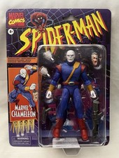 Marvel Legends Chameleon Spiderman Retro Cardback 6 Figure Hasbro Spider-Man