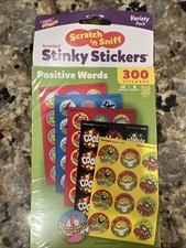 Scented Scratch 'N Sniff Stickers for Rewards, Crafts, and Collectibles