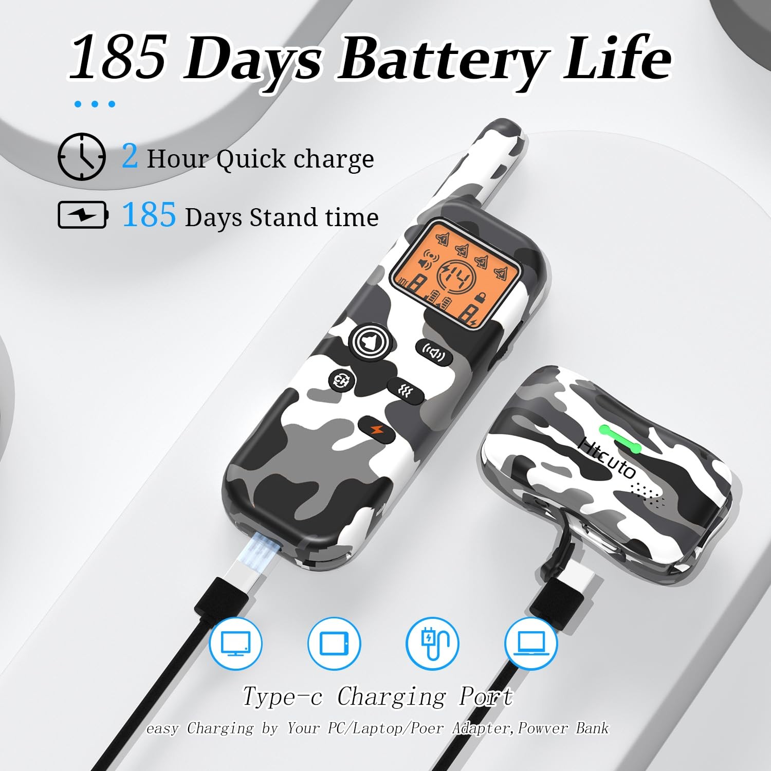 Wireless Dog Fence & Ultrasonic Training Collar -1160-Yard Adjustable Boundar...