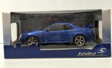 SOLIDO Nissan Skyline GT-R R34 1/18 Diecast Model Car