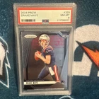 2024 Panini Prizm - Rookies Drake Maye #329 (RC) PSA 8