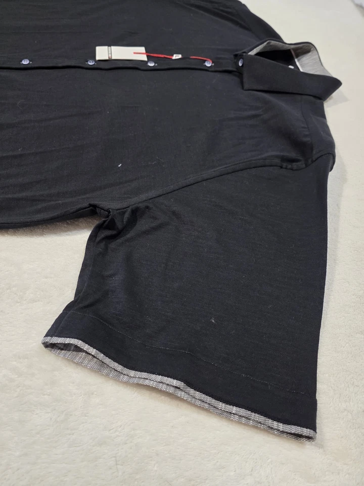 International Laundry рубашка-поло черный 2XL MSRP 145 $новый с Ярлыками - Изображение 3 из 4