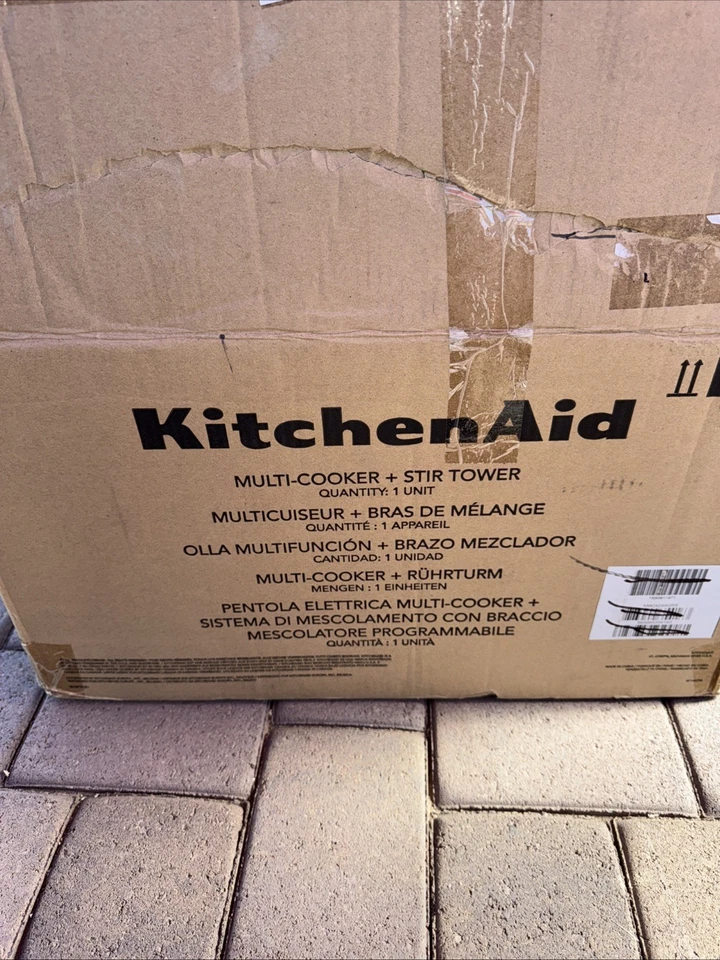 KitchenAid Multi Cooker KST4054 w/ STIR TOWER Stainless And Black - image 2 of 4