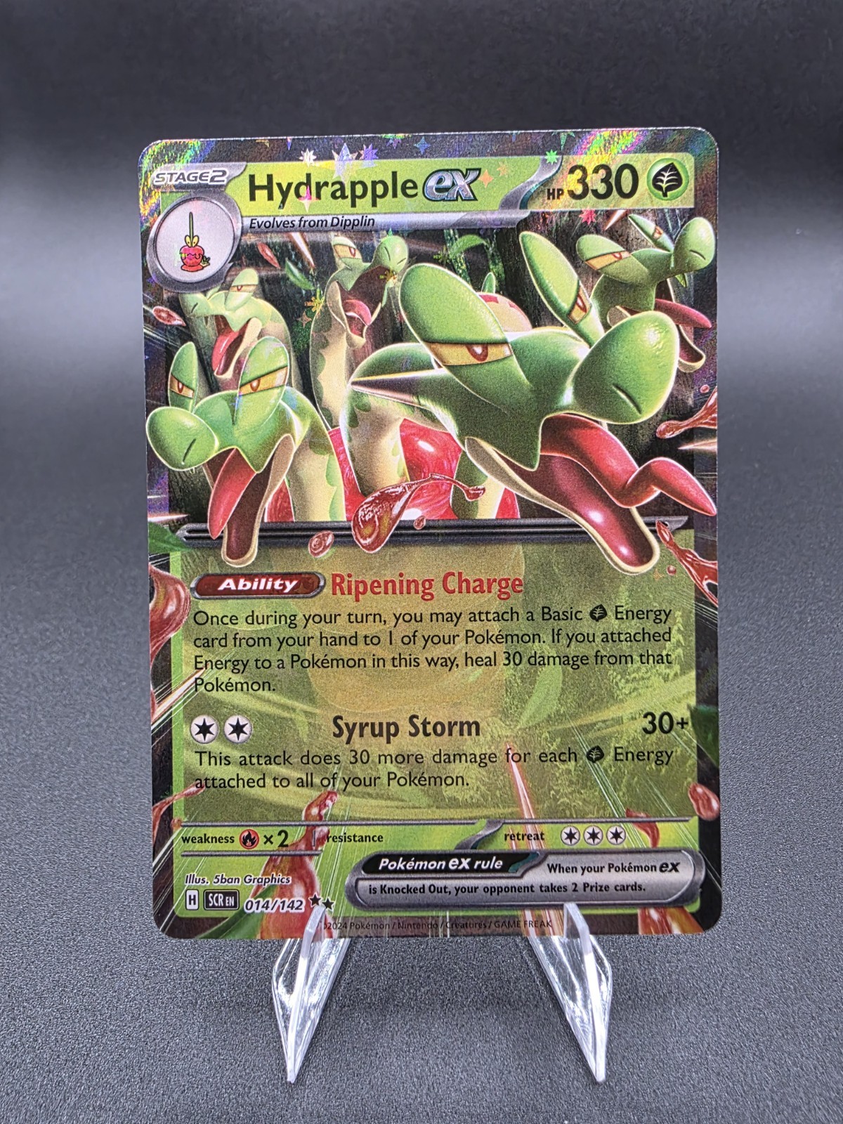 Pokémon TCG, Hydrapple Ex 014/142 - Stellar Crown NM