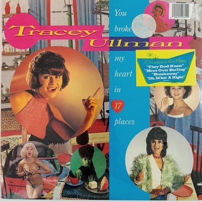 Tracey Ullman   You Broke My Heart In 17 Places LP 1983 MCA Pop Rock 33 RPM