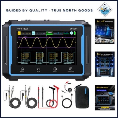 Handheld Oscilloscope Multimeter with 50MHz Bandwidth and Touch Screen Display