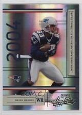2004 Playoff Absolute Memorabilia /1150 Deion Branch #80 1cx3