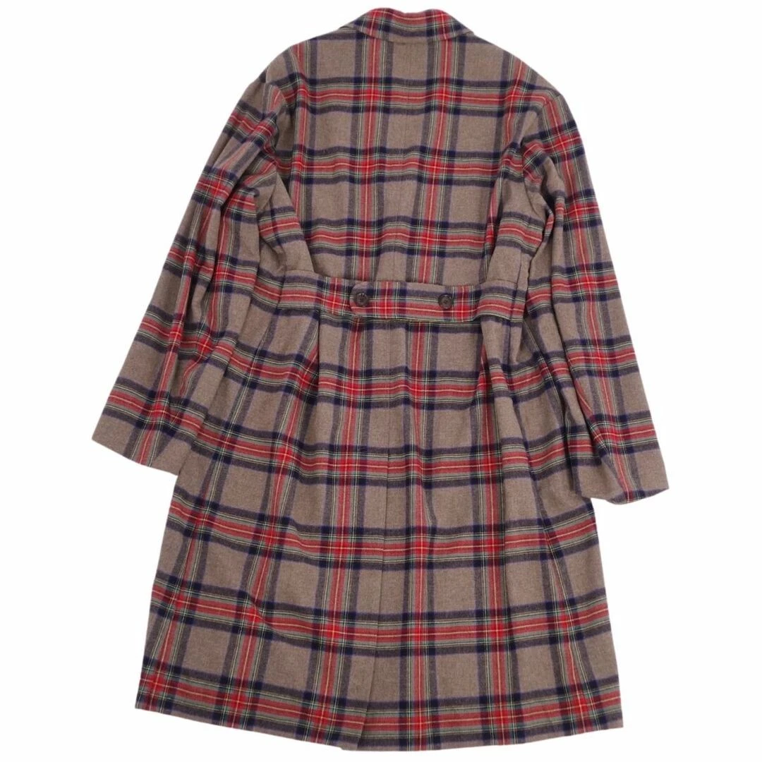 Gucci Cappotto Chester Lungo Plaid Lana Capispalla Uomo 50 (equivalente a Usato0
