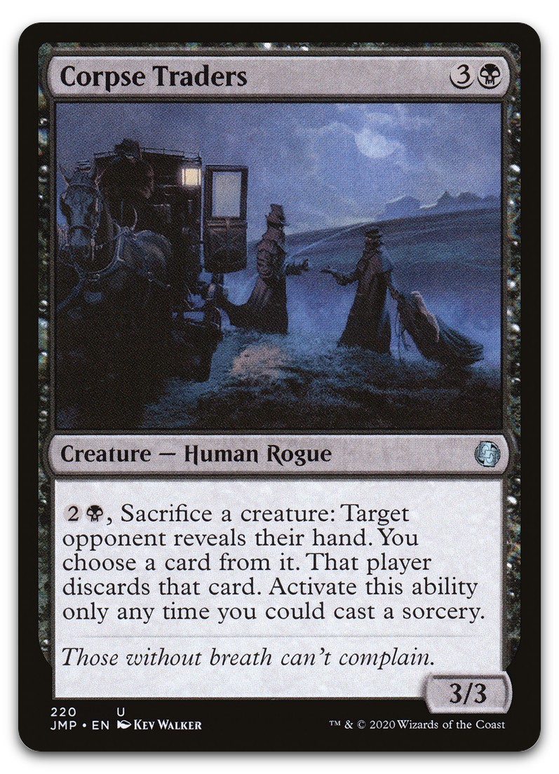 Corpse Traders #220 (NM) Jumpstart JMP Magic MTG