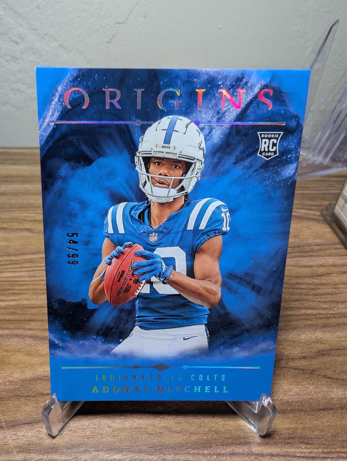 2024 Panini Origins - Rookies Adonai Mitchell #108 Blue /99 (RC) COLTS