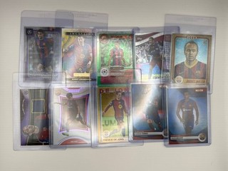 Topps/DAKA FC Barcelona Museum/Inception/Merlin etc 10 Numbered/Patch LOT