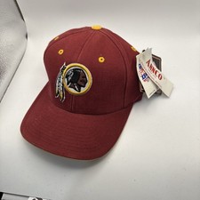 Vintage 90s Washington Redskins Annco Snapback Hat Cap Adult NFL Deadstock