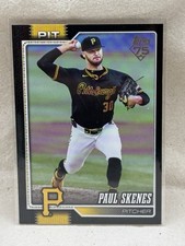 68/75 Paul Skenes 2025 Topps Black 75th #100 Series One Pirates