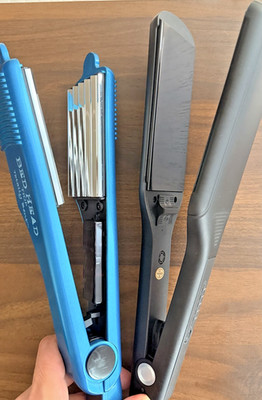 TIGI Bed Head Crimper/ Wide Plate FLAT IRON Straightener