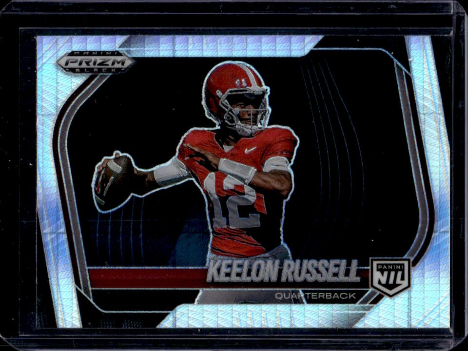 2025 Panini Prizm Black Keelon Russell Prospects Hyper #181