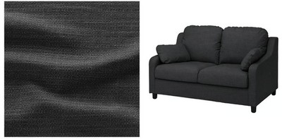 Ikea VINLIDEN 2-Seat Loveseat Sofa COVER, Hillared anthracite