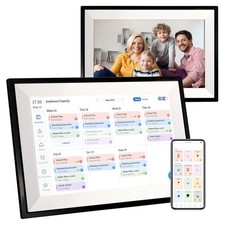 10.1 Inch Digital Calendar with Touchscreen Full HD Interactive Display, Wall...