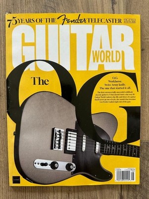 GUITAR WORLD Magazine August 2026 75 YEARS Of FENDER TELECASTER Doobie Brothers