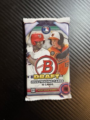 2022 Bowman Draft Hobby Pack Guaranteed Autographed Card Jackson Holliday?