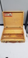 Vintage 1950s Grumbacher Artist Wood Case Sup...