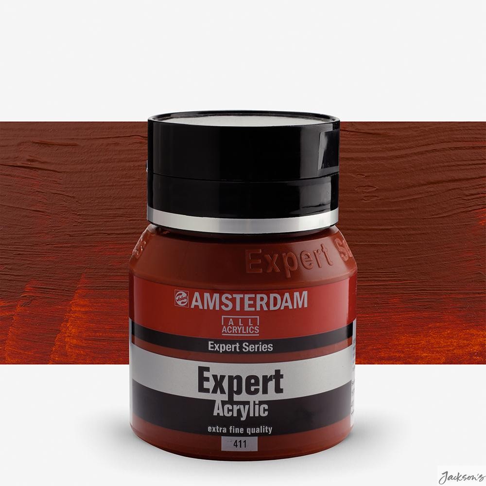 Royal Talens Amsterdam Expert Acrylic Paint 400ml Burnt Sienna PR101