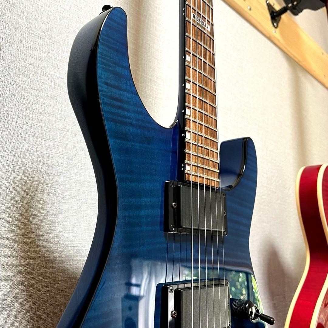 ESP M-II SAYO 6-String Solid Electric Guitar - Blue for sale