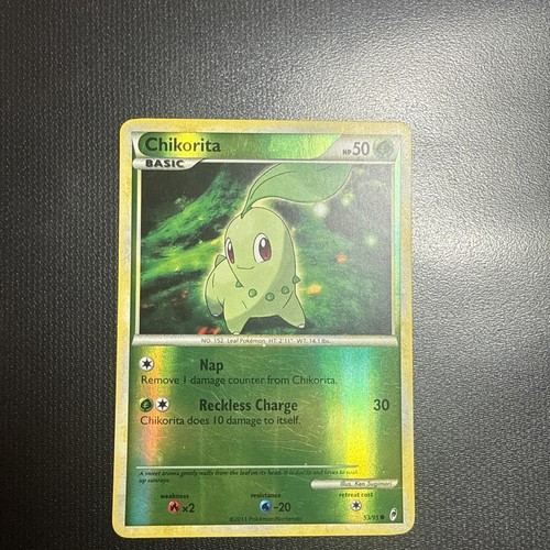 Chikorita 53/95 Call of Legends Reverse Holo