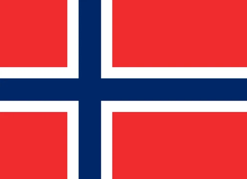 Norway Flag Self Adhesive Sticker