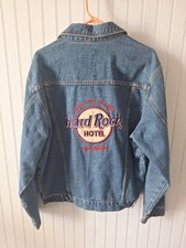 Vintage Hard Rock Cafe Orlando Men s M Denim Jacket Faded Distressed Y2K Retro