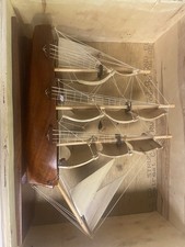 Rare Pitcairn Island Model Ship H.M.S. Bounty...