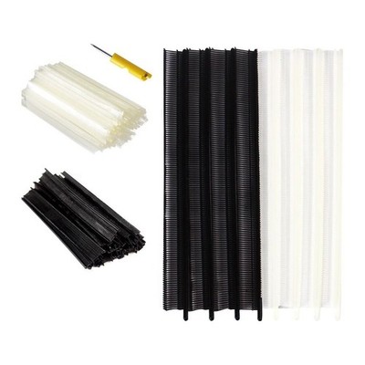 1200PCS Befestigungen Mit 1 Nadel 018 Zoll Kunststoff Etikett-Splints Eurowagens