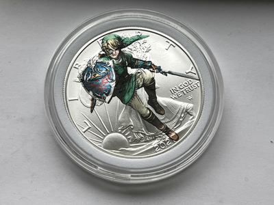 Legend of Zelda - American Silver Eagle 1oz .999 Limited Ed