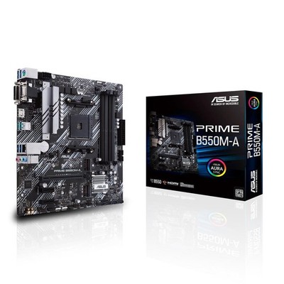 ASUS Prime B550M-A Gaming Mainboard Sockel AM4 micro ATX Ryzen PCIe 4.0 M.2