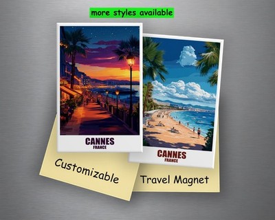 Cannes Kühlschrankmagnet Frankreich City Reise Magnet Geschenkidee Souvenir