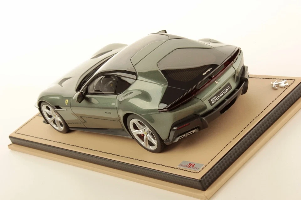 Ferrari 12 Cilindri Verde Toscana 1/18 lim.ed. 06/99 PCS FE043SE MRCOLLECTION - Immagine 4 di 4