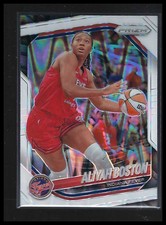 Aliyah Boston 2025 Panini Prizm WNBA #75 White Seismic Prizms Indiana Fever