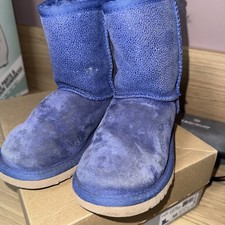 Girls UGG Boots Size 11 Uk Blue boxed 