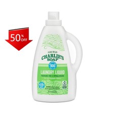 Charlie's Soap Unscented Laundry Liquid 100 Loads - 75 fl oz