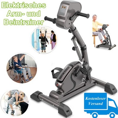 Profi Elektrisch Pedaltrainer 2in1 Arm Beintrainer Senioren Heimtrainer Fitness